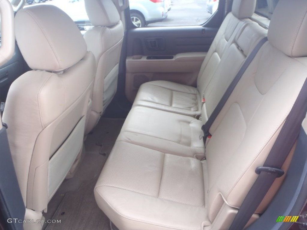 2009 Honda Ridgeline RTL Interior Color Photos