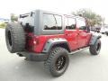 2011 Deep Cherry Red Jeep Wrangler Unlimited Sport 4x4  photo #9