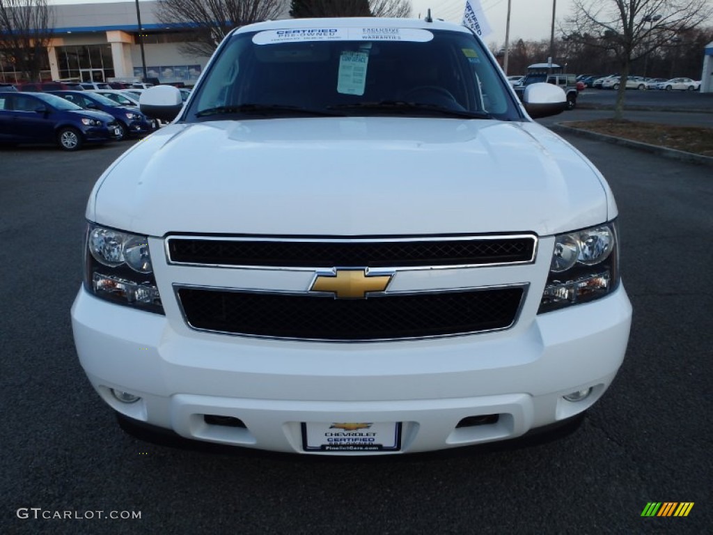2013 Tahoe LT 4x4 - Summit White / Ebony photo #2
