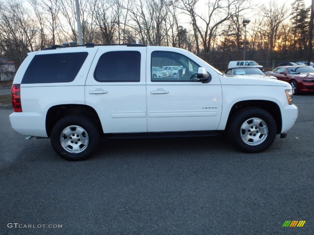 2013 Tahoe LT 4x4 - Summit White / Ebony photo #4