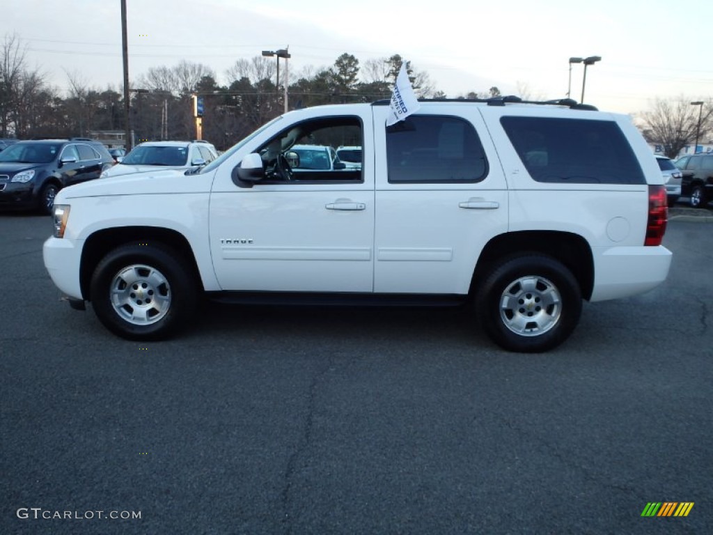 2013 Tahoe LT 4x4 - Summit White / Ebony photo #6