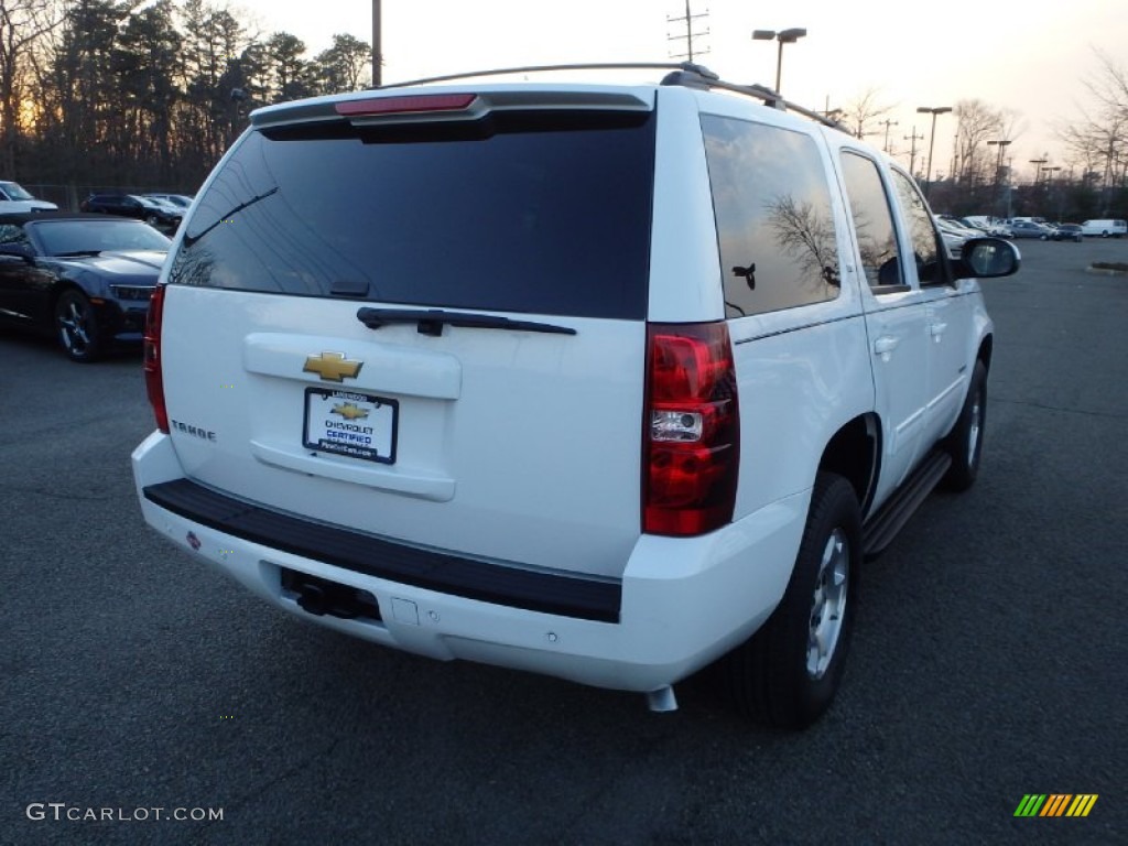 2013 Tahoe LT 4x4 - Summit White / Ebony photo #7