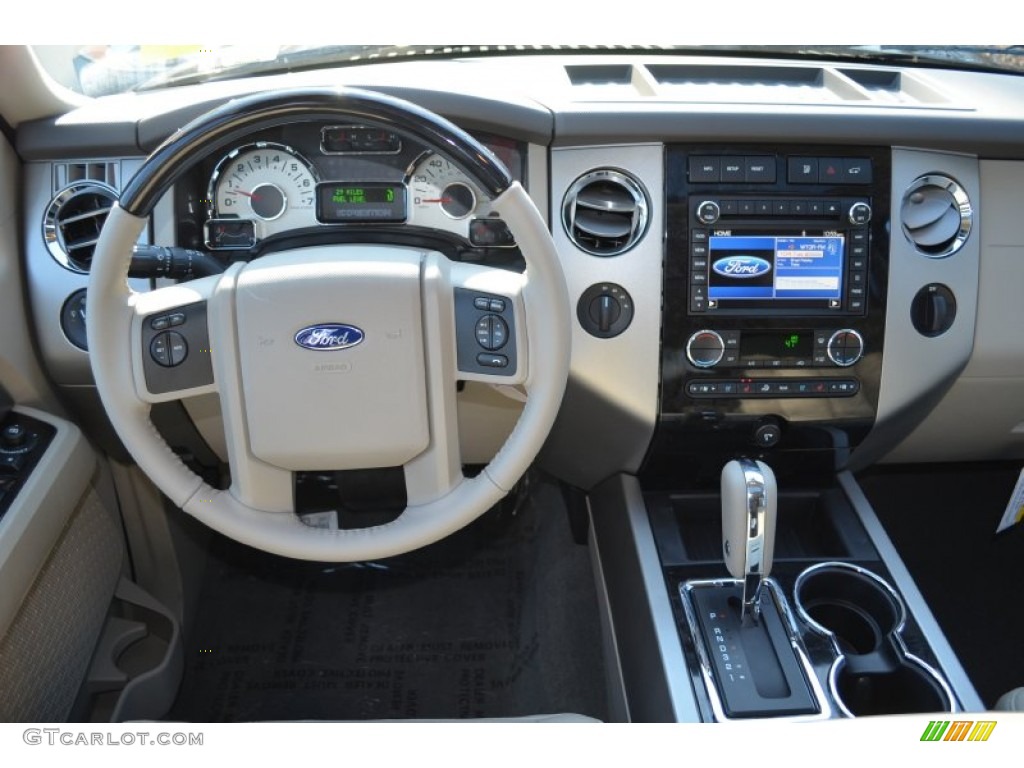 2014 Ford Expedition Limited 4x4 Stone Dashboard Photo #88409556