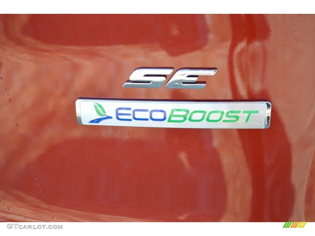 2014 Escape SE 1.6L EcoBoost - Sunset / Charcoal Black photo #12