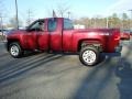 2013 Deep Ruby Metallic Chevrolet Silverado 2500HD Work Truck Extended Cab 4x4  photo #6