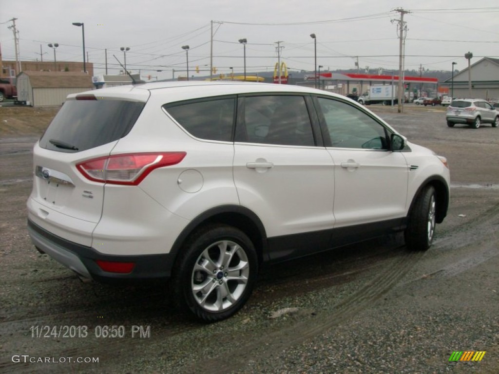 2013 Escape SEL 1.6L EcoBoost 4WD - Oxford White / Medium Light Stone photo #4