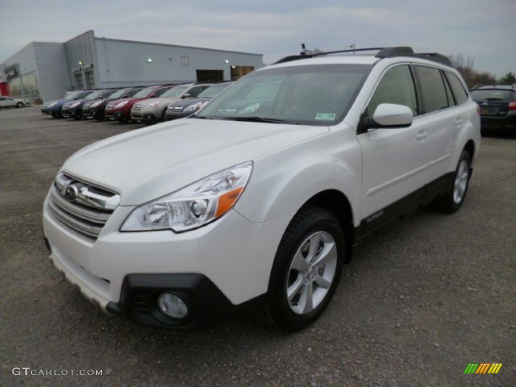 Satin White Pearl 2014 Subaru Outback 3.6R Limited Exterior Photo #88411680