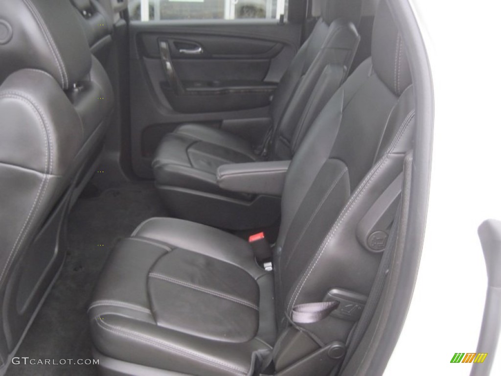 2013 Acadia SLT AWD - White Diamond Tricoat / Ebony photo #8