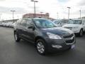 2011 Cyber Gray Metallic Chevrolet Traverse LS AWD  photo #1