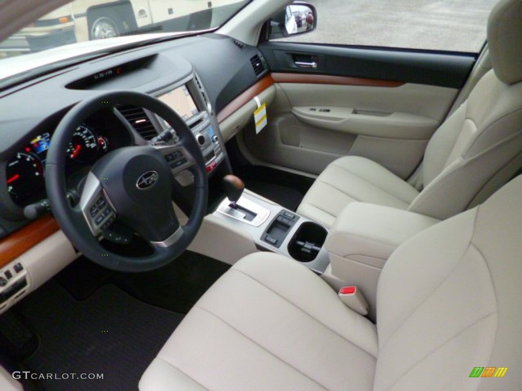 Ivory Interior 2014 Subaru Outback 3.6R Limited Photo #88411974