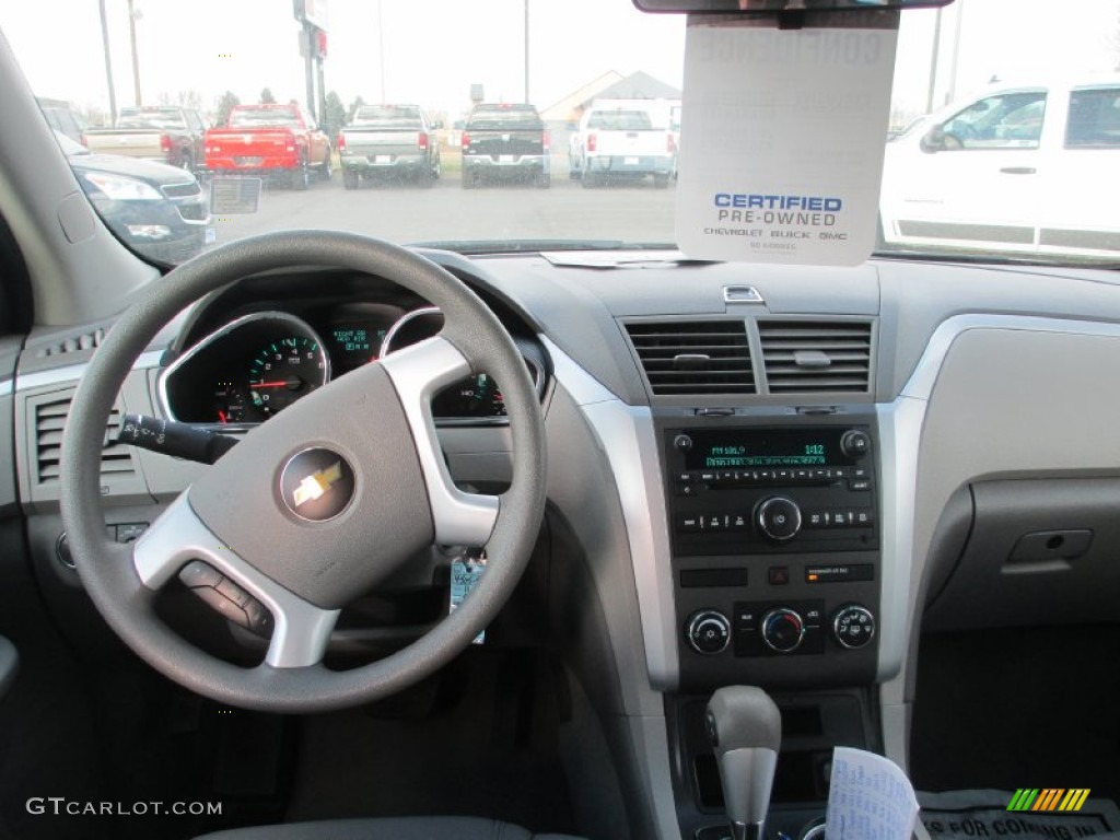 2011 Traverse LS AWD - Cyber Gray Metallic / Dark Gray/Light Gray photo #9