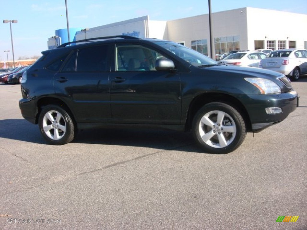 2005 RX 330 AWD - Black Forest Green Pearl / Ivory photo #8