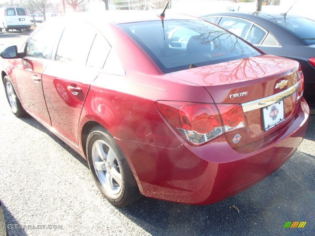 2014 Cruze LT - Crystal Red Tintcoat / Jet Black photo #2