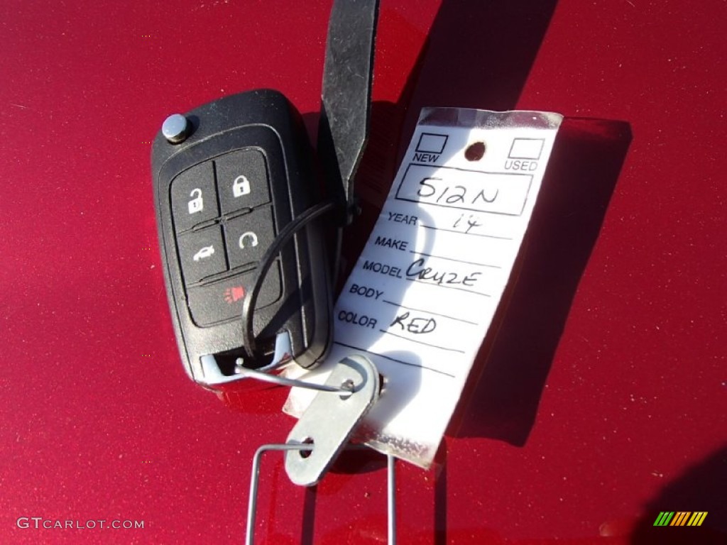 2014 Cruze LT - Crystal Red Tintcoat / Jet Black photo #8