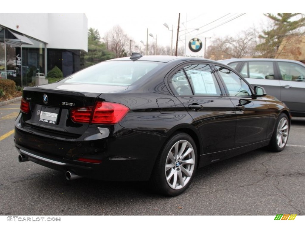 2013 3 Series 335i xDrive Sedan - Jet Black / Oyster photo #3