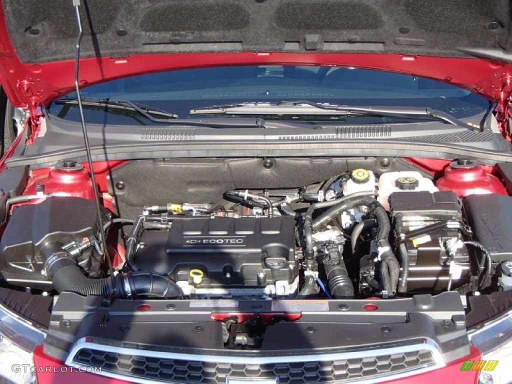 2014 Cruze LT - Crystal Red Tintcoat / Jet Black photo #11