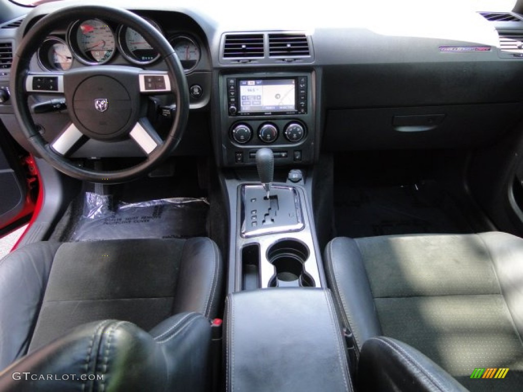 2009 Dodge Challenger SRT8 Dark Slate Gray Dashboard Photo #88412907