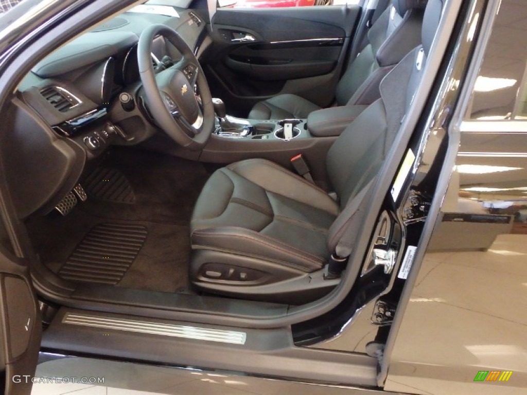 Jet Black Interior 2014 Chevrolet SS Sedan Photo #88412919