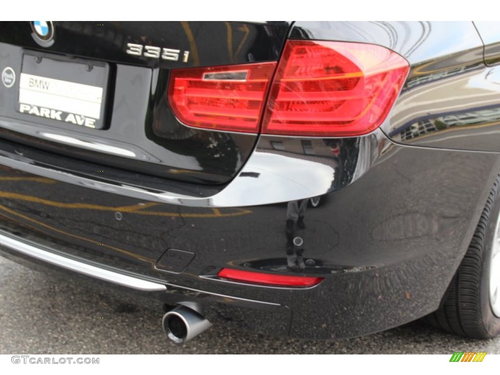 2013 3 Series 335i xDrive Sedan - Jet Black / Oyster photo #21