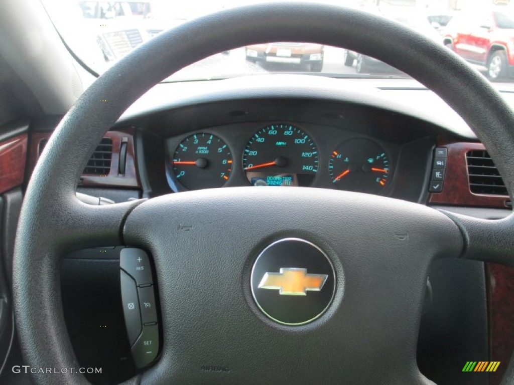 2010 Impala LS - Silver Ice Metallic / Ebony photo #13