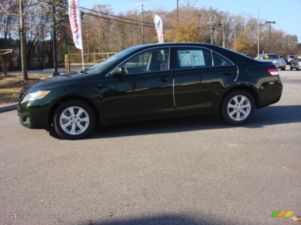 2011 Camry LE - Spruce Green Mica / Ash photo #3