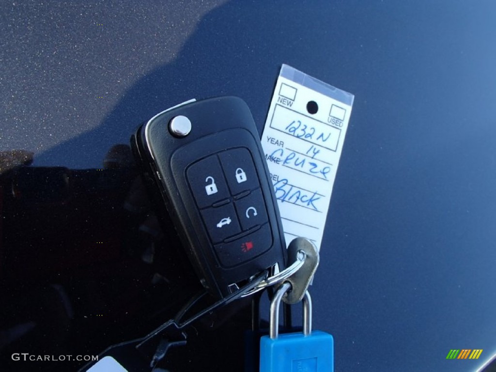 2014 Cruze LT - Black Granite Metallic / Jet Black photo #11