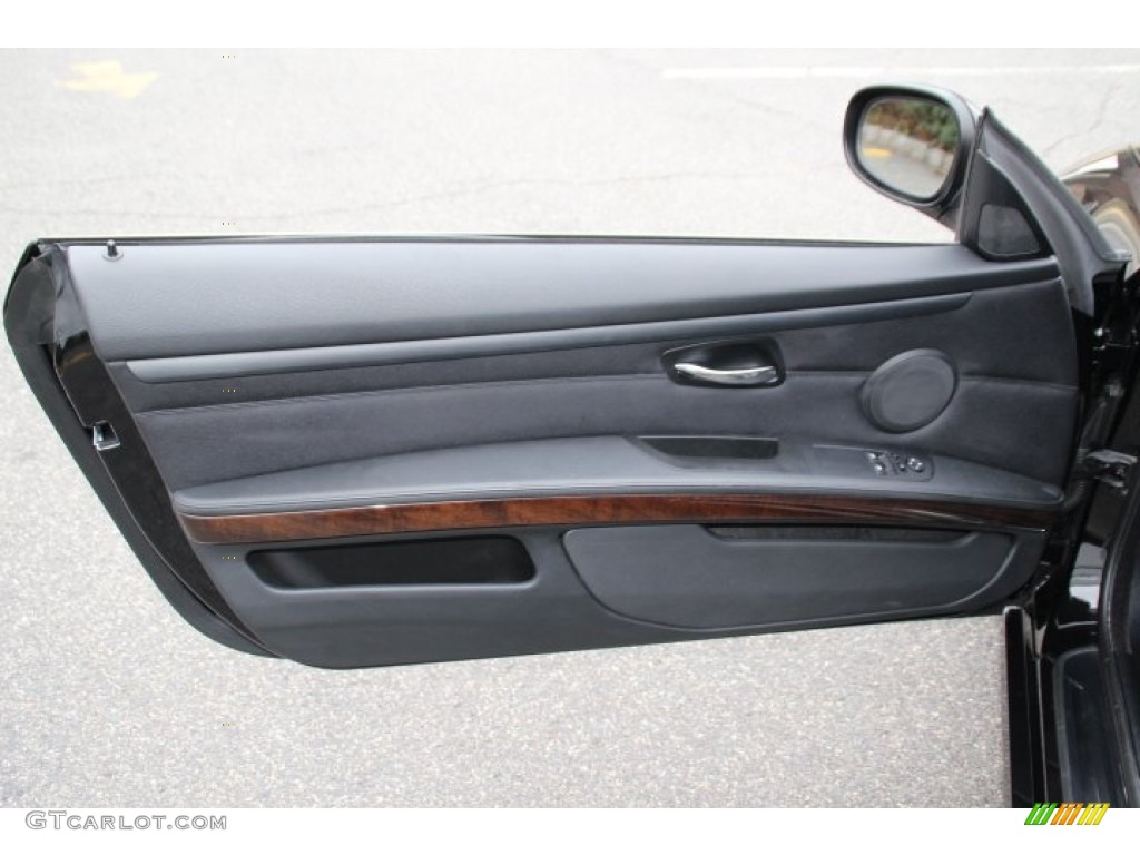 2013 3 Series 328i xDrive Coupe - Jet Black / Black photo #8
