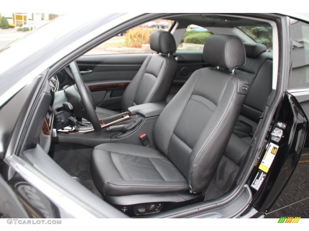 2013 3 Series 328i xDrive Coupe - Jet Black / Black photo #11