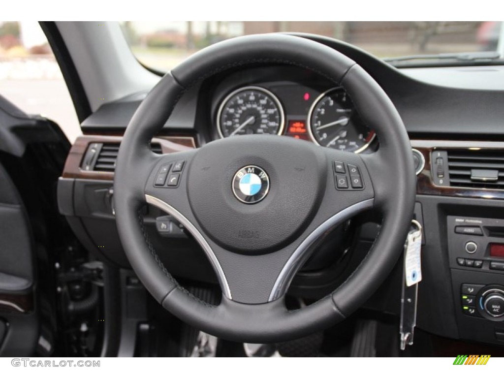 2013 3 Series 328i xDrive Coupe - Jet Black / Black photo #15