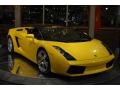 2008 Giallo Halys (Yellow) Lamborghini Gallardo Spyder  photo #7