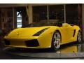 2008 Giallo Halys (Yellow) Lamborghini Gallardo Spyder  photo #14