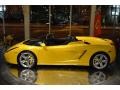 2008 Giallo Halys (Yellow) Lamborghini Gallardo Spyder  photo #16