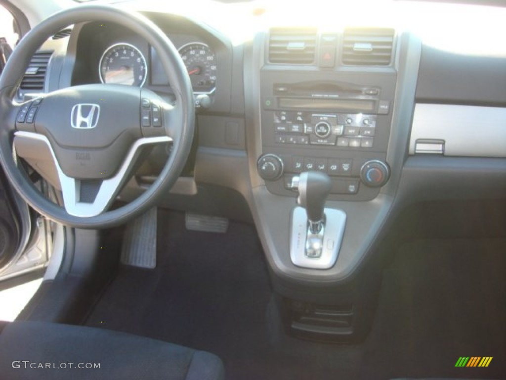 2010 CR-V EX AWD - Alabaster Silver Metallic / Black photo #13
