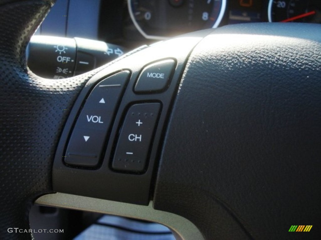 2010 CR-V EX AWD - Alabaster Silver Metallic / Black photo #20