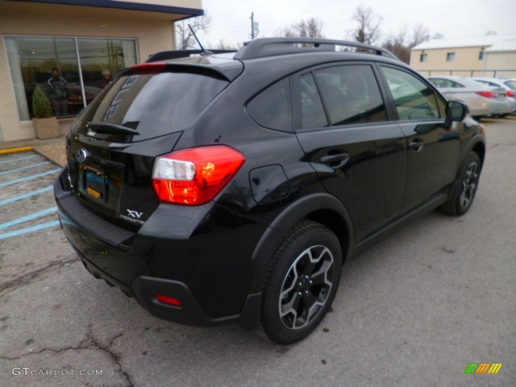 2014 XV Crosstrek 2.0i Premium - Crystal Black Silica / Ivory photo #7