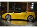 2008 Giallo Halys (Yellow) Lamborghini Gallardo Spyder  photo #38
