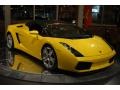2008 Giallo Halys (Yellow) Lamborghini Gallardo Spyder  photo #44