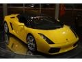 2008 Giallo Halys (Yellow) Lamborghini Gallardo Spyder  photo #45