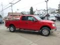 2014 Race Red Ford F150 XLT SuperCab 4x4  photo #4