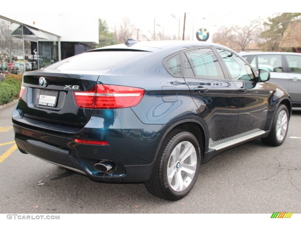 2014 X6 xDrive35i - Midnight Blue Metallic / Black photo #3