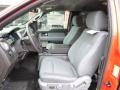 Steel Grey Front Seat Photo for 2014 Ford F150 #88416324