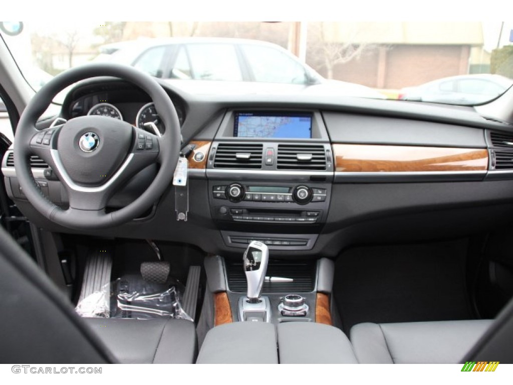 2014 BMW X6 xDrive35i Black Dashboard Photo #88416495