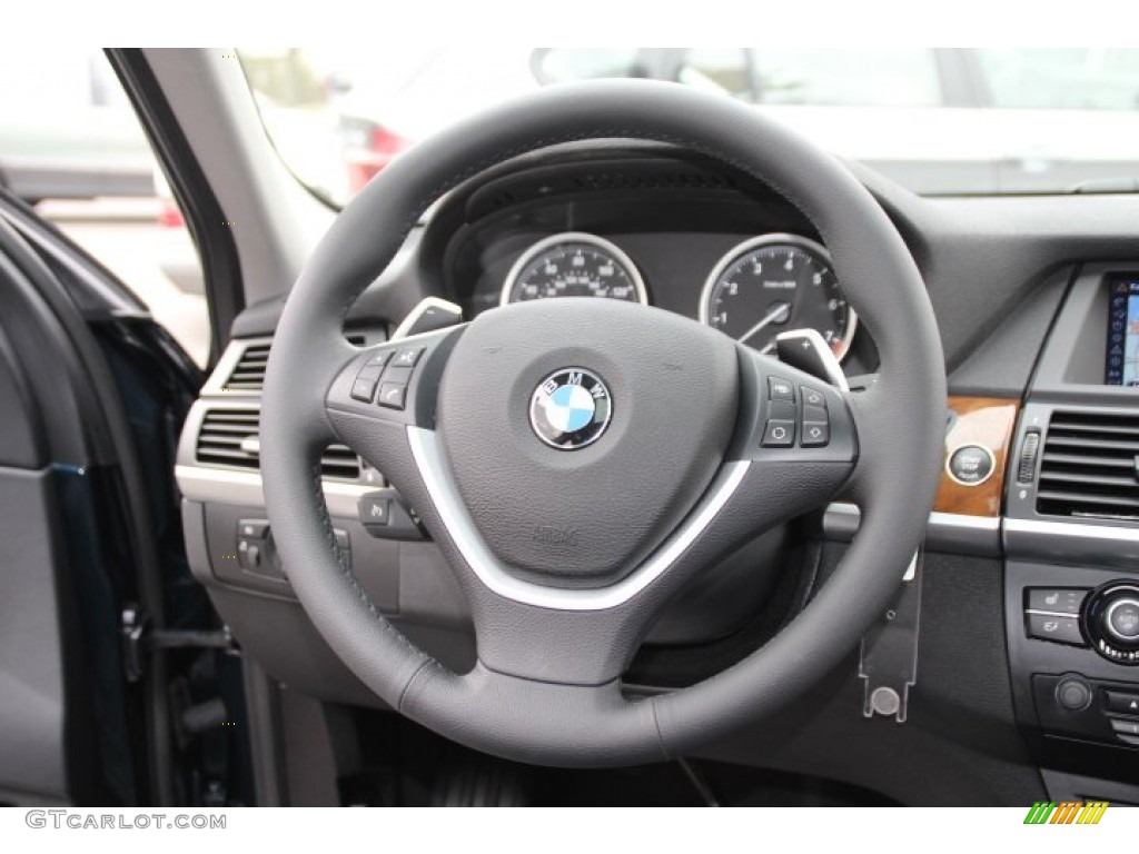 2014 X6 xDrive35i - Midnight Blue Metallic / Black photo #15
