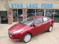 Ruby Red - Fiesta SE Sedan Photo No. 1