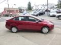 Ruby Red - Fiesta SE Sedan Photo No. 4