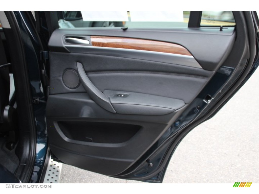 2014 X6 xDrive35i - Midnight Blue Metallic / Black photo #22
