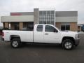 Summit White 2013 Chevrolet Silverado 2500HD Work Truck Extended Cab 4x4