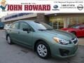 2014 Jasmine Green Metallic Subaru Impreza 2.0i 4 Door  photo #1