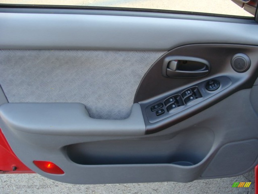 2005 Elantra GT Sedan - Rally Red / Beige photo #7
