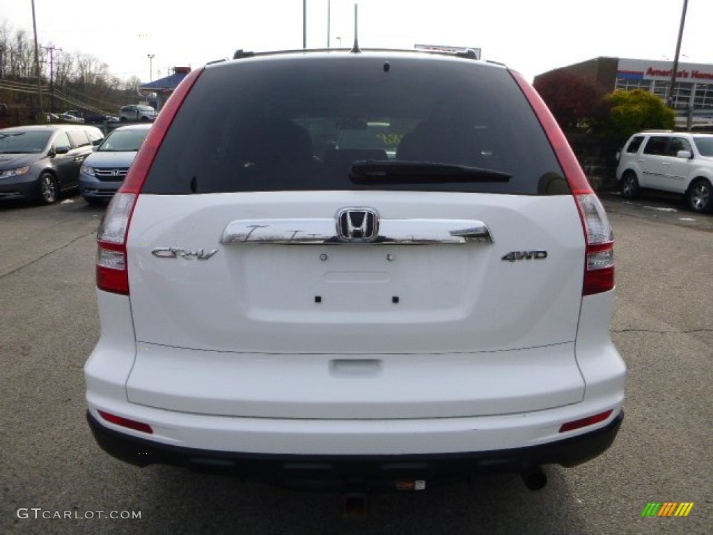 2011 CR-V EX 4WD - Taffeta White / Gray photo #4